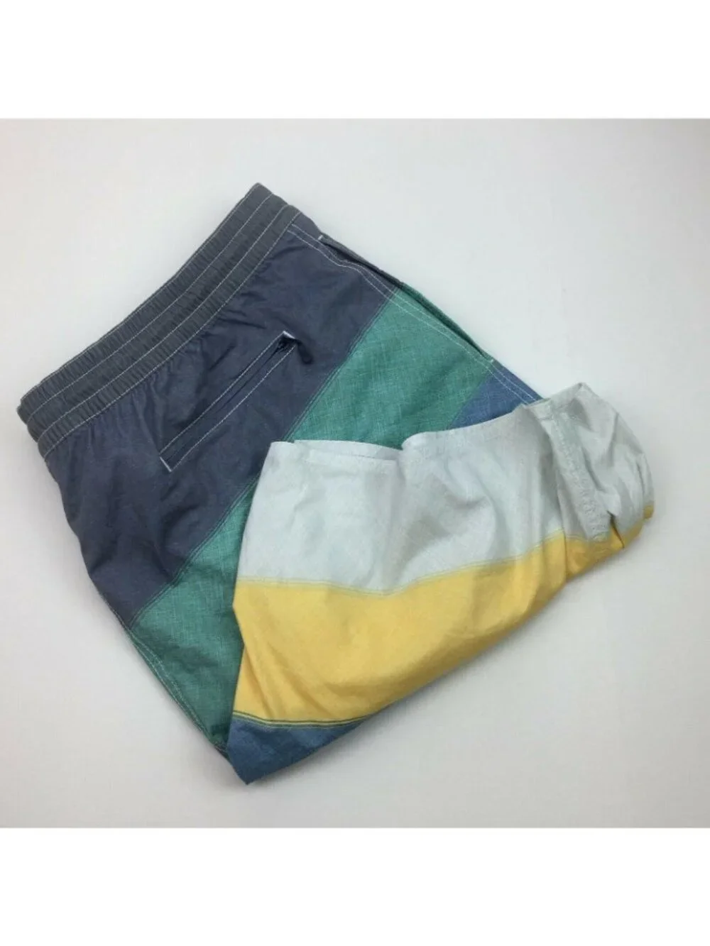 Roundtree & Yorke Men's Swimwear Board Shorts Green Blue Navy White Size 2XB